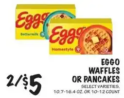 Foodarama Eggo waffles or pancakes offer