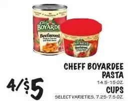 Foodarama Cheff Boyardee pasta offer