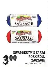 Foodarama Swaggerty's Farm Pork Roll Sausage offer