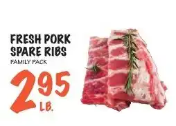 Foodarama Fresh Pork Spare Ribs offer