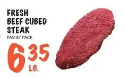 Foodarama Fresh beef cubed steak offer