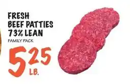 Foodarama Fresh Beef Patties offer