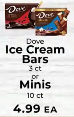 Sunset Foods Dove ice cream bars offer