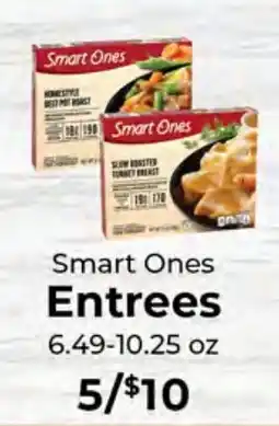 Sunset Foods Smart Ones Entrees offer