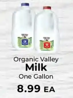 Sunset Foods Organic Valley Milk offer
