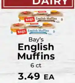 Sunset Foods Bay's English Muffins offer