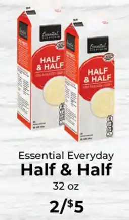 Sunset Foods Essential Everyday Half & Half offer