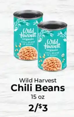 Sunset Foods Wild Harvest chili beans offer