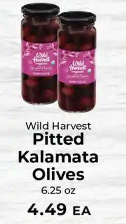 Sunset Foods Wild Harvest pitted kalamata olives offer