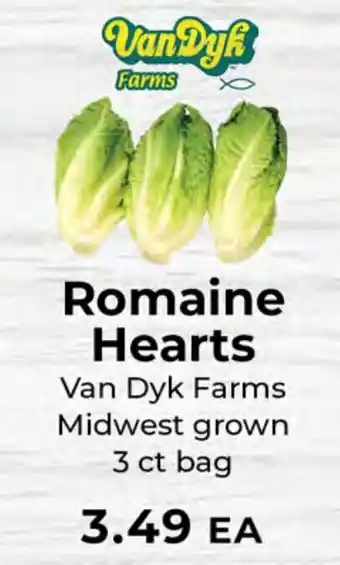 Sunset Foods Van Dyk Farms Romaine Hearts offer