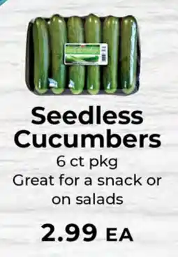 Sunset Foods Seedless Cucumbers offer