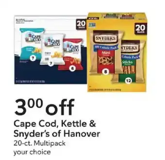 Cape Cod, Kettle & Snyder's of Hanover