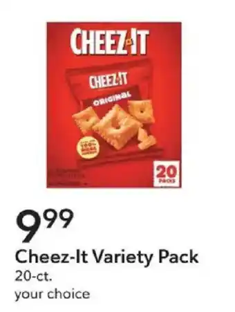 Cheez-It Variety Pack
