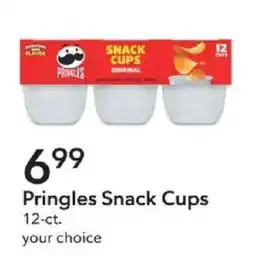 Publix Pringles Snack Cups offer