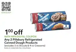 Publix Pillsbury refrigerated canned dough products offer