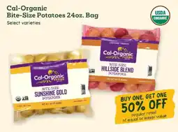Sprouts Farmers Market Cal-Organic Bite-Size Potatoes offer