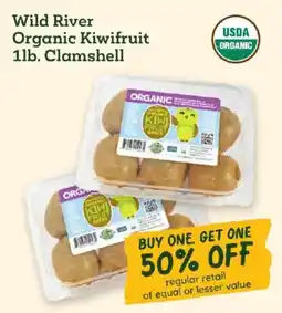 Sprouts Farmers Market Wild River Organic Kiwifruit offer
