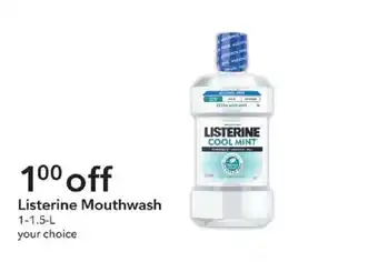 Publix Listerine Mouthwash offer