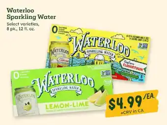 Sprouts Farmers Market Waterloo sparkling water offer