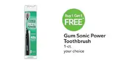 Publix Gum Sonic Power Toothbrush offer