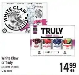 Lowes Foods White Claw or Truly offer