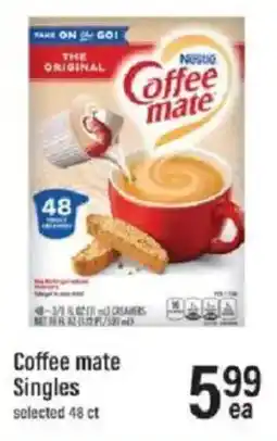 Lowes Foods Coffee mate Singles offer