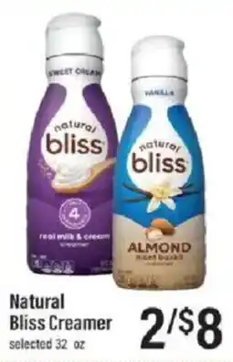 Lowes Foods Natural Bliss Creamer offer
