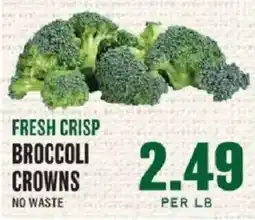 Lowes Foods Fresh crisp broccoli crowns offer
