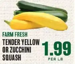 Lowes Foods Farm Fresh Tender Yellow or Zucchini Squash offer
