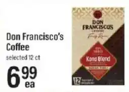 Lowes Foods Don Francisco's Coffee offer