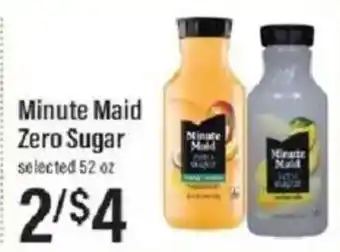 Lowes Foods Minute Maid Zero Sugar offer