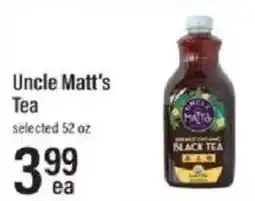 Lowes Foods Uncle Matt's Tea offer