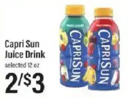 Lowes Foods Capri Sun juice drink offer