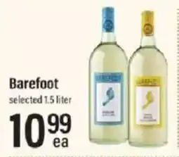 Lowes Foods Barefoot selected 1.5 liter offer