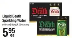 Lowes Foods Liquid Death Sparkling Water offer