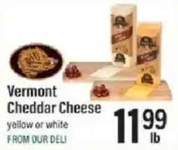 Lowes Foods Vermont Cheddar Cheese offer