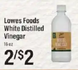 Lowes Foods Lowes Foods White Distilled Vinegar offer