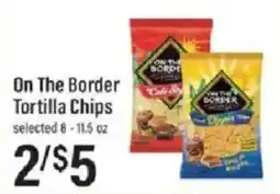Lowes Foods On The Border Tortilla Chips offer