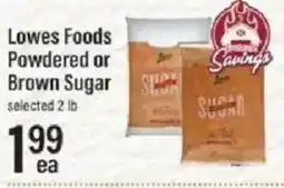 Lowes Foods Lowes Foods Powdered or Brown Sugar offer