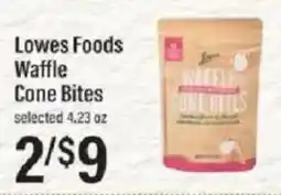 Lowes Foods Lowes Foods Waffle Cone Bites offer