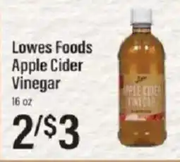 Lowes Foods Lowes Foods Apple Cider Vinegar offer