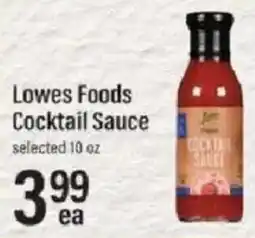 Lowes Foods Lowes Foods Cocktail Sauce offer