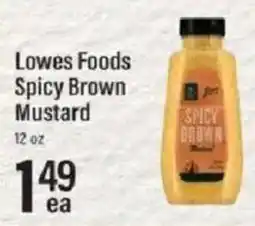 Lowes Foods Lowes Foods Spicy Brown Mustard offer