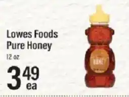 Lowes Foods Lowes Foods Pure Honey offer