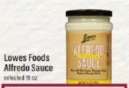 Lowes Foods Lowes Foods Alfredo Sauce offer