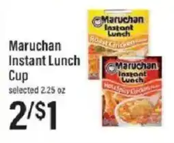Lowes Foods Maruchan instant lunch cup offer