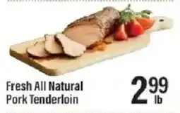 Lowes Foods Fresh All Natural Pork Tenderloin offer