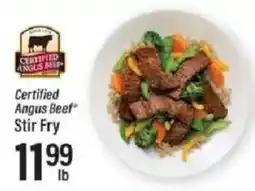 Lowes Foods Certified Angus Beef Stir Fry offer