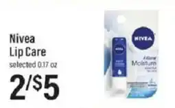 Lowes Foods Nivea lip care offer