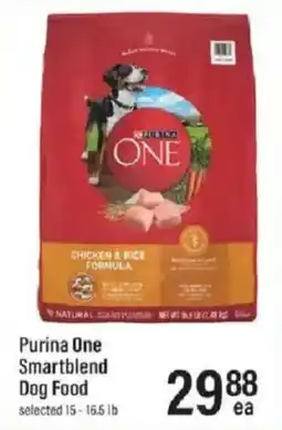 Lowes Foods Purina One Smartblend Dog Food offer